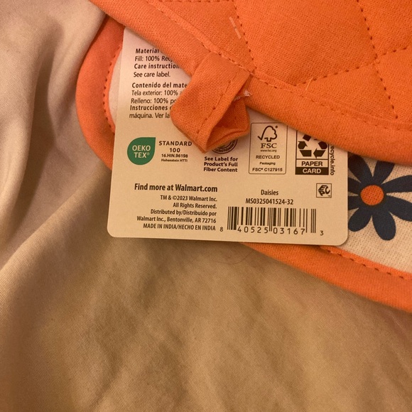 Mainstay potholders things come up Daisy set of five - Picture 3 of 9